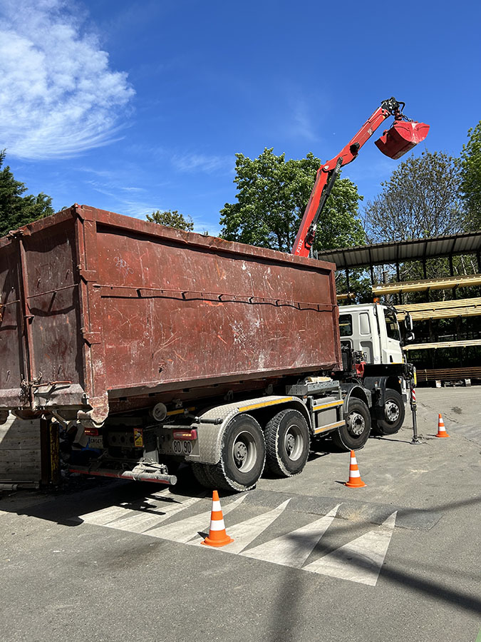 Camion-grue Argenteuil