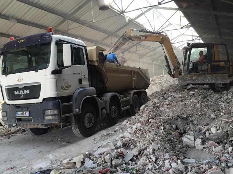 Bennes de chantier, Bezons