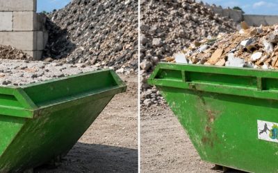 Jusqu’où remplir une benne ? Règle du ras-bord, sécurité et surcoûts